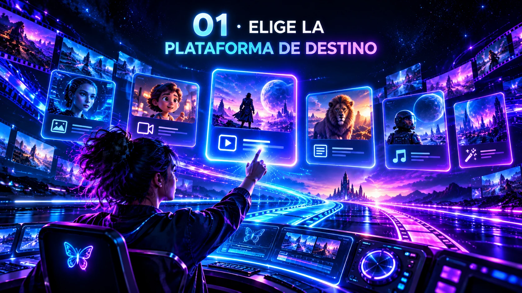 Panel cinematográfico para elegir la inteligencia artificial de vídeo